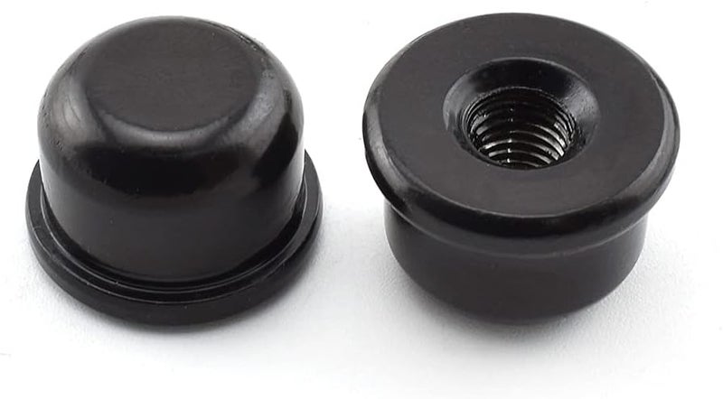 MARRTEUM Lamp Shade Light Bulb Clip Adapter with Solid Lamp Finial for Table and Floor Lamps [2set Black] - Image 4